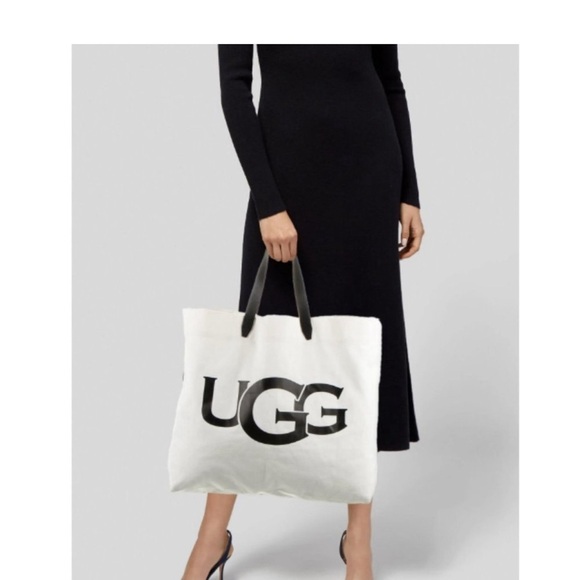 Large UGG canvas tote bag - Picture 4 of 4